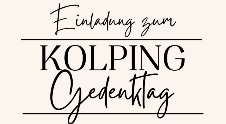 04.12.2025: Kolpinggedenktag