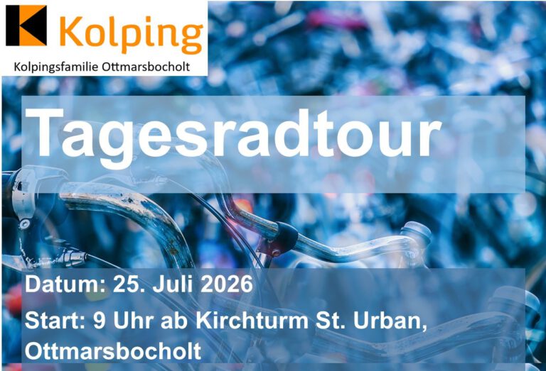 25.07.2026: Tagesradtour für jedermann